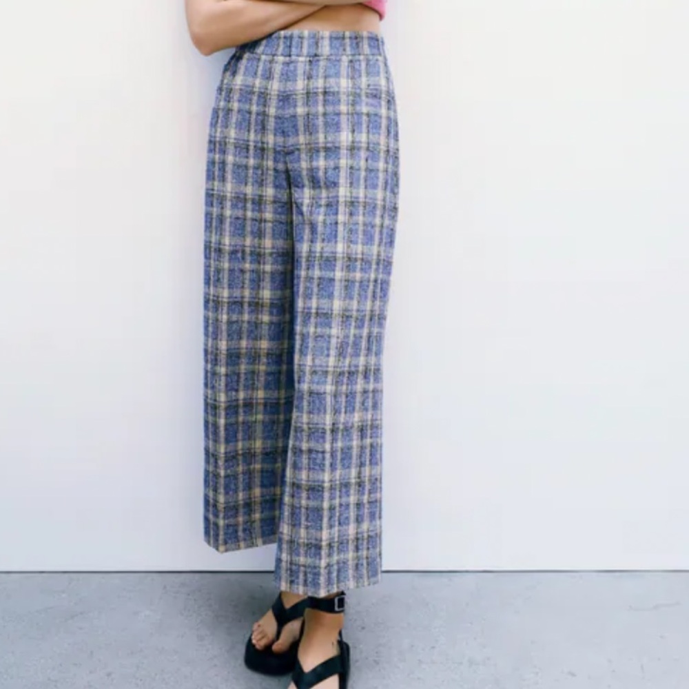 Zara tweed pants